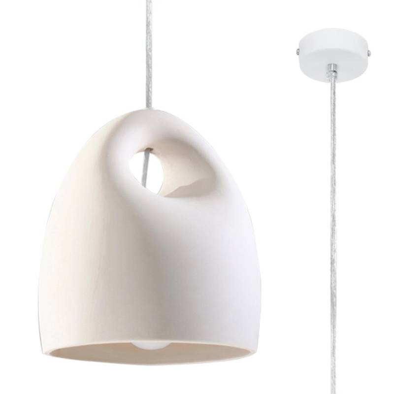Sollux Lighting Keramik-Pendelleuchte Bukano von Sollux