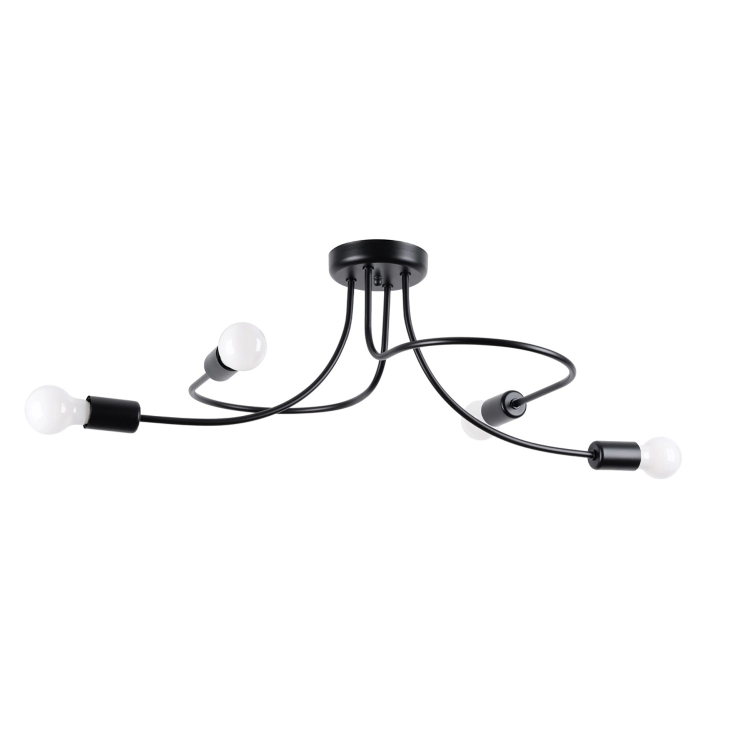Sollux Lighting Kronleuchter Levar Schwarz Sollux Lighting Kronleuchter Levar Schwarz von Sollux