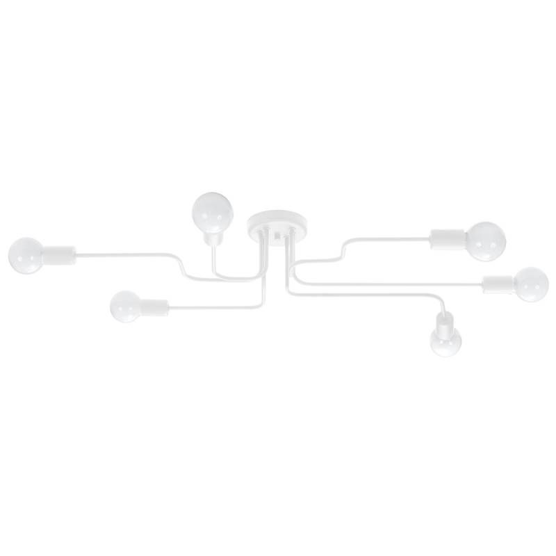 Sollux Lighting Kronleuchter Vector 6 Weiß von Sollux