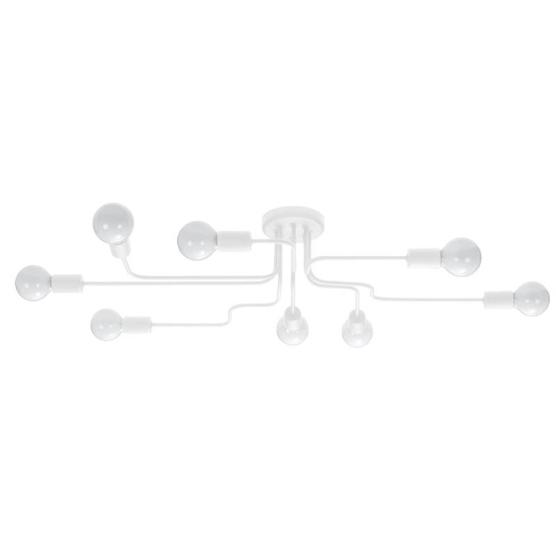 Sollux Lighting Kronleuchter Vector 8 Weiß von Sollux