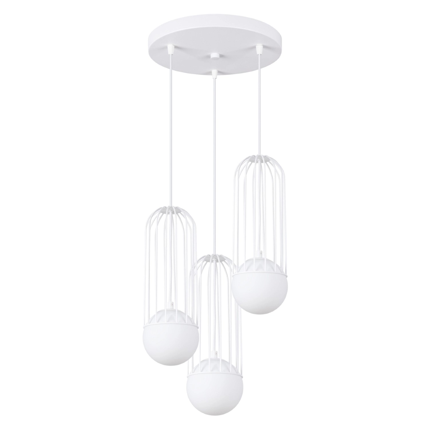 Sollux Lighting Pendelleuchte Brina 3P Weiß Sollux Lighting Pendelleuchte Brina 3P Weiß von Sollux
