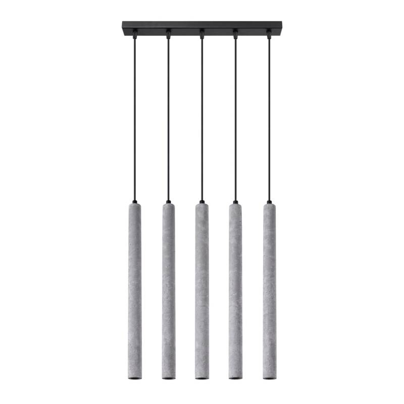 Sollux Lighting Pendelleuchten Pastelo 5L beton von Sollux