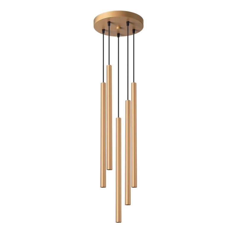 Sollux Lighting Pendelleuchten Pastelo 5P Golden von Sollux
