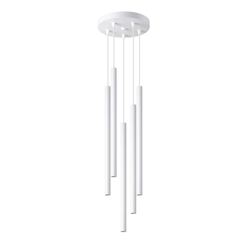 Sollux Lighting Pendelleuchten Pastelo 5P Weiß von Sollux