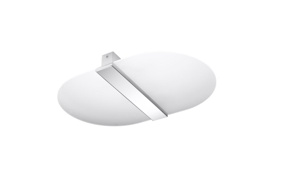 Sollux Salia Deckenlampe weiß, chrom 2x G9 dimmbar 45x30x5,5cm von Sollux