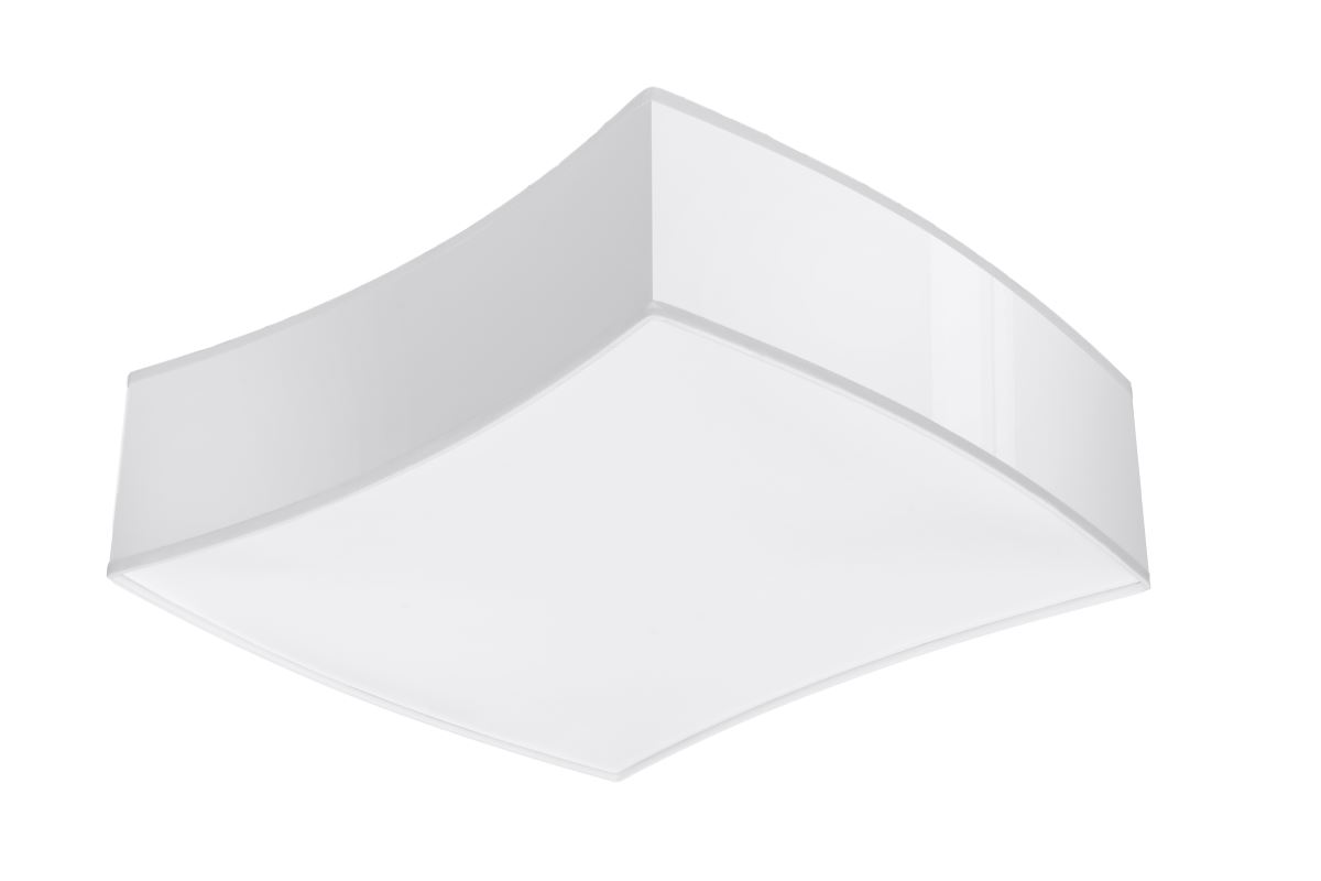 Sollux Square 1 Deckenlampe weiß 2x E27 dimmbar 39x35x11,5cm von Sollux