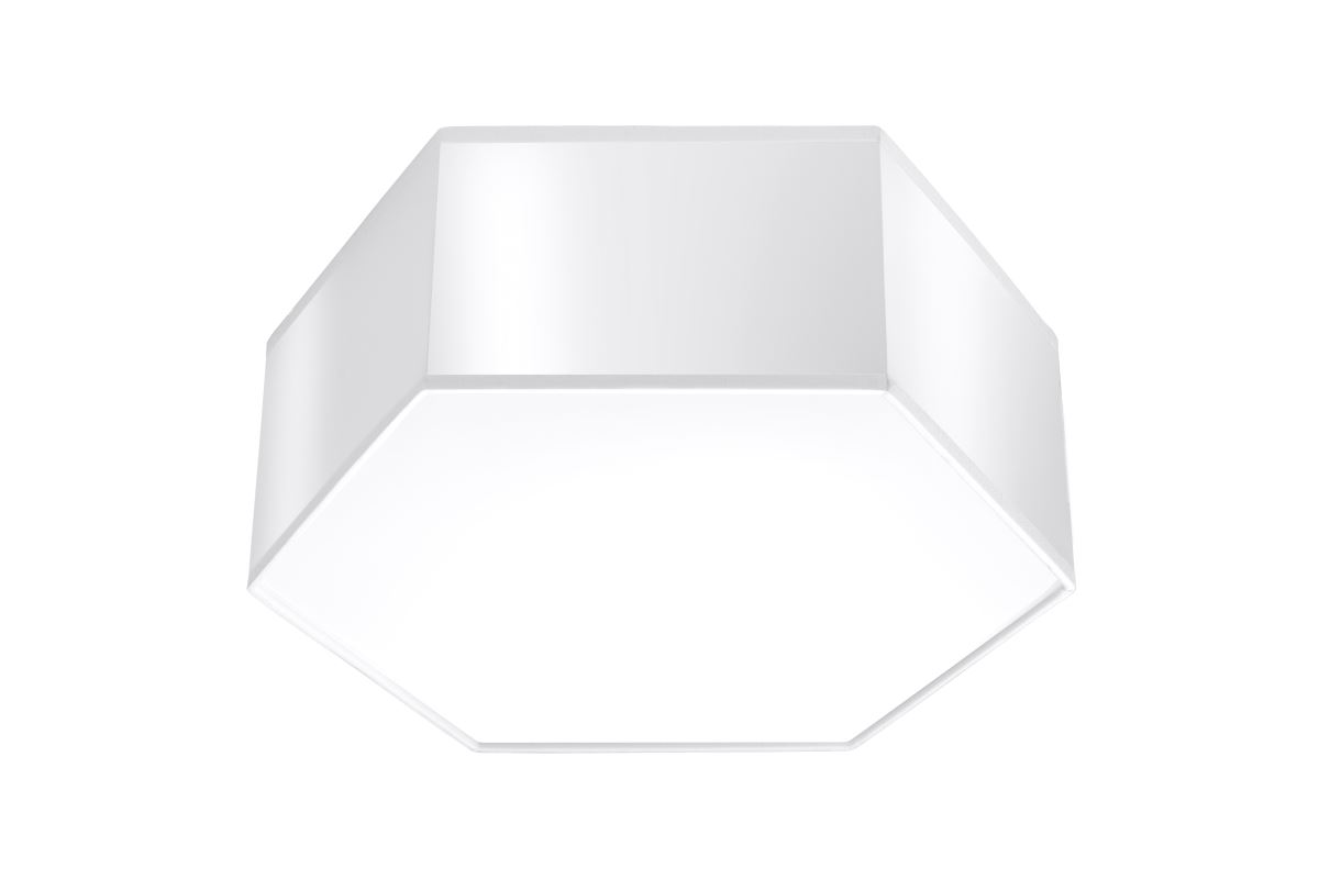 Sollux Sunde 11 Deckenlampe weiß 2x E27 dimmbar 30,5x26,5x11,5cm von Sollux
