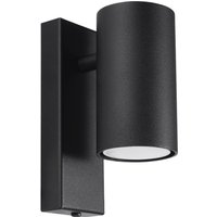 Wandlampe Modern klein Schwarz Metall GU10 Downlight Wandlampe Modern klein Schwarz Metall GU10 Downlight von Sollux