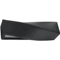Wandlampe Schwarz Keramik Glas 42 cm Up Down indirekt von Sollux