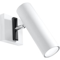 Wandlampe Weiß GU10 verstellbar Modern Wandleuchte von Sollux