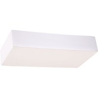 Wandlampe eckig 31 cm breit Keramik bemalbar Weiß Wandlampe eckig 31 cm breit Keramik bemalbar Weiß von Sollux