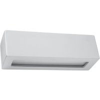 Wandleuchte Keramik 32,5 cm Grau E27 indirekt Up Down von Sollux