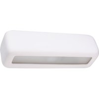 Wandleuchte Keramik bemalbar 33 cm indirekt Up Down von Sollux