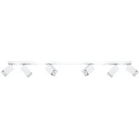 Weißer Deckenstrahler FALERIA 120 cm lang 6x GU10 Weißer Deckenstrahler FALERIA 120 cm lang 6x GU10 von Sollux
