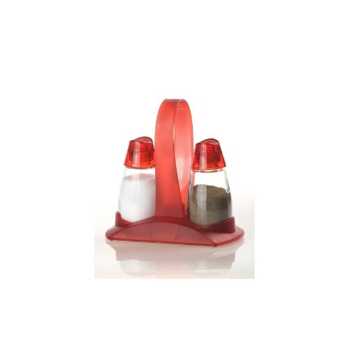 Herevin Salzstreuer Set 105 cc Pfefferstreuer Pfefferbehälter Pfefferspender Salzspender Salzbehälter von Solmazer