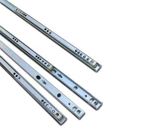 Metall Kugellager Schublade Läufer PR 310 mm Ziehen Tiefe für 17 mm, 5 paar von GTV
