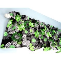 Valance Fenster Valance Hausgeschirr Fensterbehandlung Küche Rod Pocket Home Decor Vorhänge Draperies Custom Cotton Floral von Solnishko42