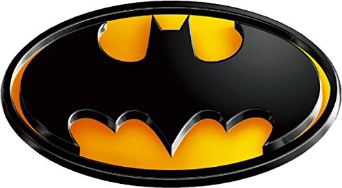 SS40070 Wandaufkleber, Motiv: Batman-Logo von Solo Signs UK