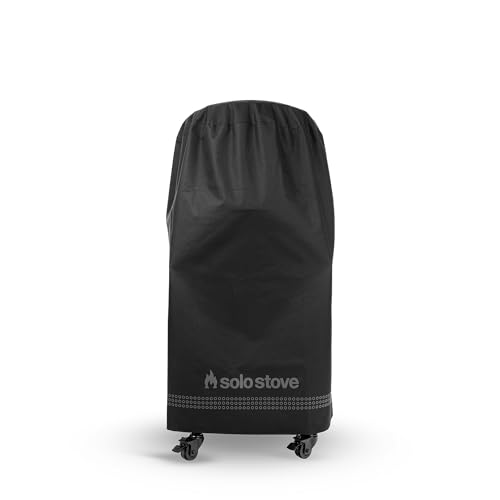 Solo Stove Abdeckung für Pizzaofen | Pizzaofen-Tischschutz, schützt vor Regen, Schnee und Staub, wasserabweisendes Material: lösungsgefärbtes Acryl, Durchmesser oben: 63,5 cm, Durchmesser unten: 106,7 von Solo Stove