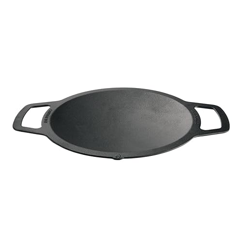 Solo Stove Ranger Gusseisen-Wokplatte für Feuerschale Ranger | Wok für Pfannengerichte, Umbau von Feuerstelle zu Grill, Zubehör für Feuerschale, Kochoberfläche: Ø 37,4 cm, Tiefe: 5 cm, 5,7 kg von Solo Stove