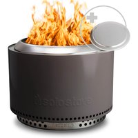 Solo Stove Yukon 2.0 Feuerschale mit Standfuß, inkl. Deckel Ash (anthrazit) von Solo Stove