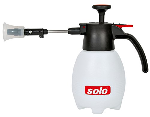 Solo 401 Drucksprüher 1 Liter mit schwenkbarer Düse mit robusten FKM Dichtungen - Sprühgerät für Garten, Balkon und Haushalt 18 x 12 x 23 cm weiß von Solo