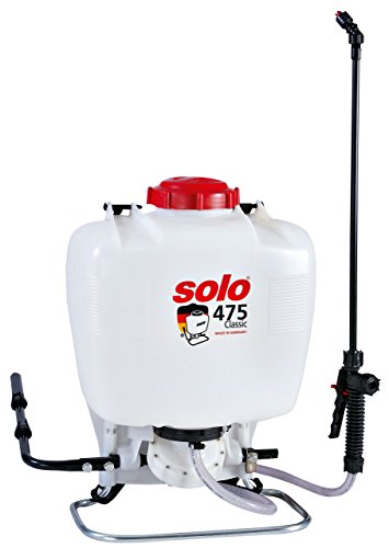 Solo Classic 15 Liter Rückenspritze, 47521, Weiß, 36 x 22 x 51 cm von Solo