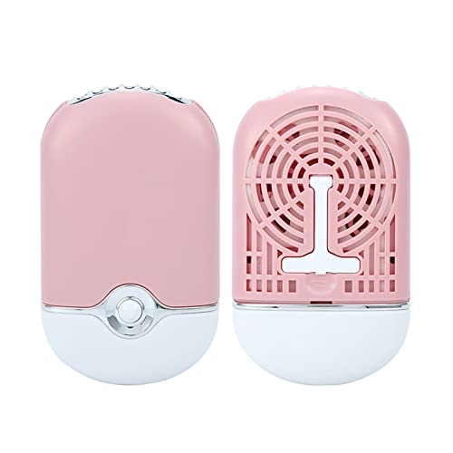 Mini-Lüfter - Mini-USB-Lüfter, tragbarer Lüfter für Wimpernverlängerungskleber Quick Dry 3 Colors (Farbe : Rosa) von Solomi