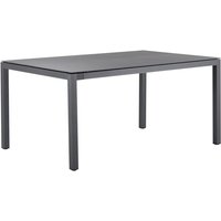 Solpuri Classic Dining Lounge Tisch 140x80 cm Aluminium Höhe 70 cm von Solpuri