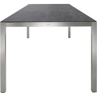 Solpuri Classic Edelstahl Ausziehtisch 160/220x100 cm von Solpuri