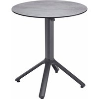 Solpuri Milano Bistro Klapptisch Aluminium Ø70 - 70x70 cm von Solpuri