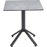 Solpuri Milano Bistro Klapptisch Aluminium Ø70 - 70x70 cm von Solpuri