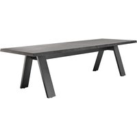 Solpuri Rock Dining Tisch Aluminium Anthracite 280x100 cm von Solpuri