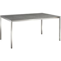 Solpuri Slimm Dining Tisch 160x100 cm Edelstahl von Solpuri