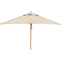 Solpuri aton Sonnenschirm/teak/Stoff 350x240 cm von Solpuri