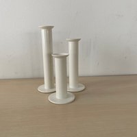 3 Er Set Kerzenständer - Ikea Postmoderner Memphis Style Aus Metall 80Er -Weiß 3 Er Set Kerzenständer - Ikea Postmoderner Memphis Style Aus Metall 80Er -Weiß von SolveigsStudio