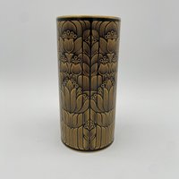 Hutschenreuther Germany Vase Schwarz Gold von SolveigsStudio