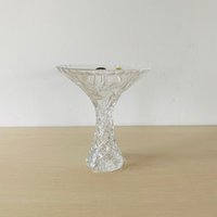 Kristallvase Aus Bleikristall, Vase Kristall, Schleuderstern von SolveigsStudio