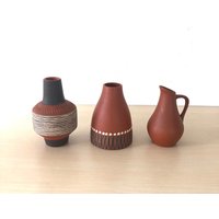 Minivasencollection Für Ableger, Deutsche Keramik, Handarbeit, Terrakotta, Set Minivasencollection Für Ableger, Deutsche Keramik, Handarbeit, Terrakotta, Set von SolveigsStudio