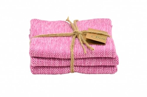Solwang Putzlappen 01718 im 3er Set Organisch Rosa Rosapink Melange Solwang Putzlappen 01718 im 3er Set Organisch Rosa Rosapink Melange von Solwang Design