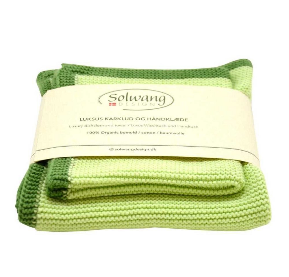 Solwang Spültuch Solwang FRAME Grün 2er Set Solwang Spültuch Solwang FRAME Grün 2er Set von Solwang