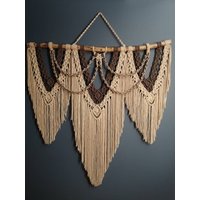 Große Makramee Wandbehang/Hochzeit Hintergrund Boho von SomamacrameCanada