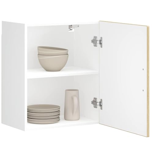 Somanki Küchen-Hängeschrank Porto Sonoma-Eiche Holzwerkstoff, Hängeschrank Küche, Küchenschrank, Wall Cabinet, Oberschrank - 854043 Somanki Küchen-Hängeschrank Porto Sonoma-Eiche Holzwerkstoff, Hängeschrank Küche, Küchenschrank, Wall Cabinet, Oberschrank - 854043 von Somanki