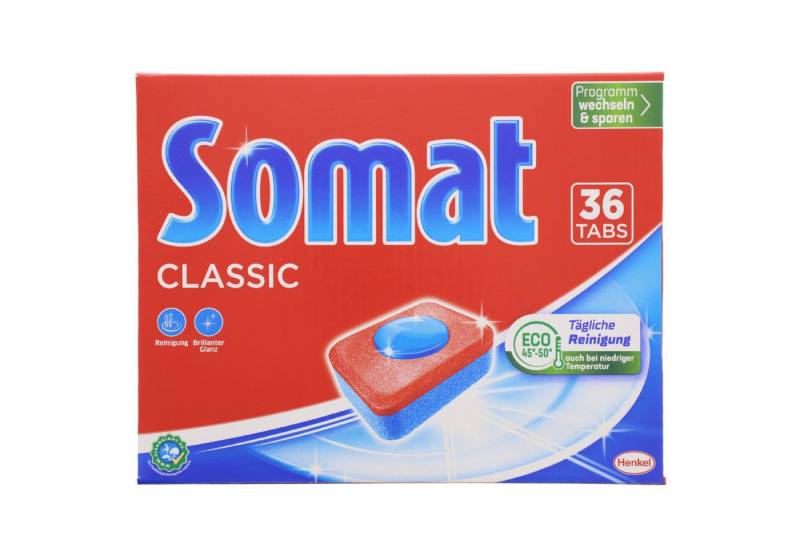 Somat Somat Classic Spülmaschinen Tabs 36 Stück für eine kraftvolle Reinigun Spülmaschinentabs Somat Somat Classic Spülmaschinen Tabs 36 Stück für eine kraftvolle Reinigun Spülmaschinentabs von Somat