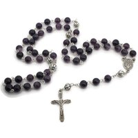 Amethyst Und Silber Rosenkranz Amethyst Und Silber Rosenkranz von SomeKindOfPretty