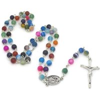 Matter Bunter Achat Rosenkranz von SomeKindOfPretty