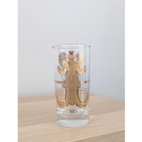 Vintage 1960S Mid Century Sternzeichen Waage Highball Gläser, Retro Astrologie Horoskop Becher Barzubehör Vintage 1960S Mid Century Sternzeichen Waage Highball Gläser, Retro Astrologie Horoskop Becher Barzubehör von SomeLikeItRetroCo