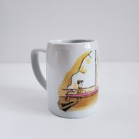 Vintage 1988 Beard & Mckie's Gut Definierte Wörterbücher "Boot" Kaffeetasse, Lustige Segelboot Korea von SomeLikeItRetroCo