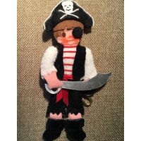 Arrrr Matey Pirat Stofffilz Urlaub Figur Ornament von SomeoneSpecialCo