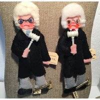 Here Comes The Judge Handgefertigt Stofffilz Urlaub Figur Ornament von SomeoneSpecialCo